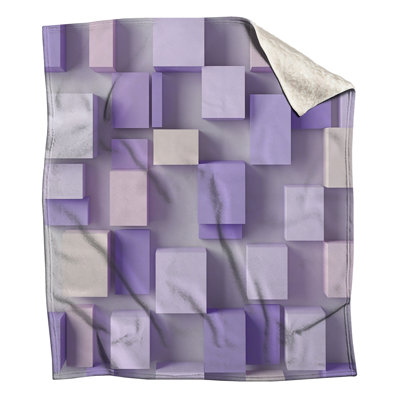 Couvertures lilas mauves