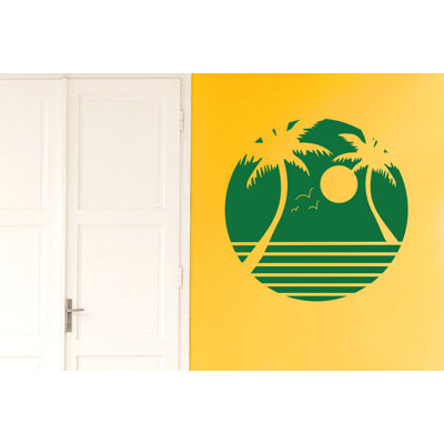 Nautical & Beach Non-Wall Damaging Wall Decal
