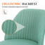 Chaise de bureau sans accoudoirs avec roulettes-1515503641