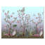 Chinoiserie avec oiseaux et pivoines II - peinture sur toile-59283980-59523923