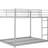 Metal Full Over Bunk Bed, Silver - Design  This Is A Fictional Certification For Demonstration Purposes. Use Real Certifications If Applicable. Metal, -  Note: This Violates Rule And Just-1396937042-1396937053