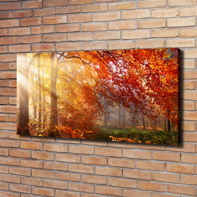 Autumnal Forest - Wrapped Canvas Print