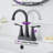 Centerset 2-handle Bathroom Faucet with Drain Assembly-94459486
