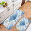 Ensemble de 2 tapis de cuisine Coastal