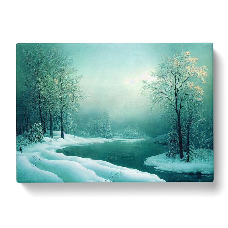 Sumptuous Winter Forest - Wrapped Canvas, 40cm H x 60cm W x 3cm D