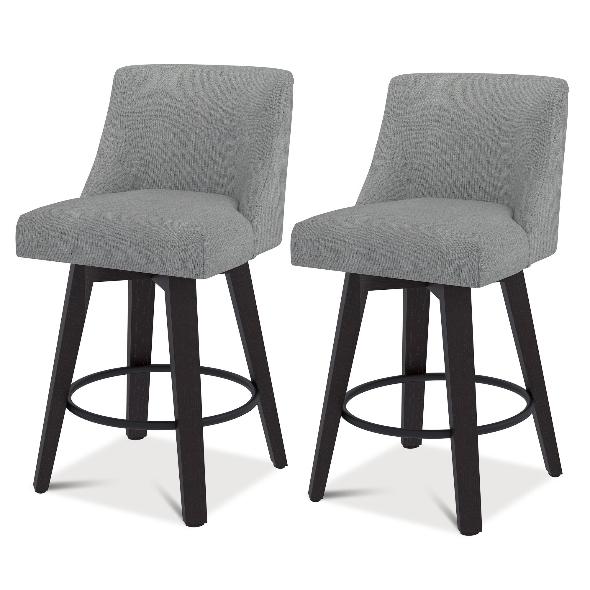 Corrigan Studio® Counter Height Bar Stools, 26 Inch Seat Height