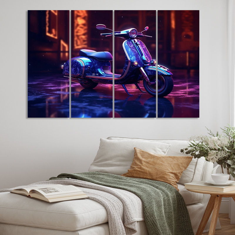 Transportation Wall Decor on Metal