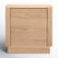 Mille 2 - Drawer Solid Wood Nightstand-874841406