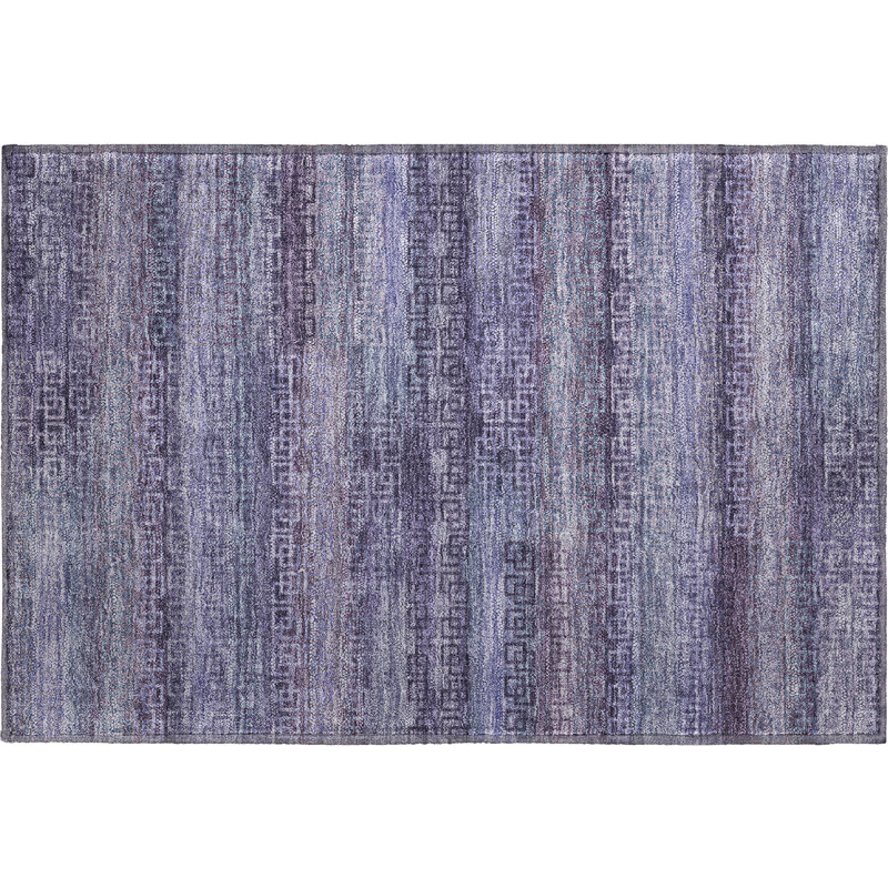 Premium Machine Washable Mayfield Striped Rug, 1'8" x 2'6", Beige