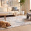 Tapis Dune moderne vieilli uni bleu-gris-beige, lavable en machine, antidérapant, à poils courts, pour intérieur et extérieur, adapté aux animaux domestiques, idéal pour le salon, la chambre, la salle à manger, l'entrée, le corridor ou le bureau.-420505727