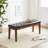 Jerit Faux Leather Upholstored Bench-609585727