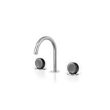 Acquaco Linki Io Deck Mount Three-Hole Widespread Bathroom Lavatory Faucet with 5-5/8'' Spout Reach