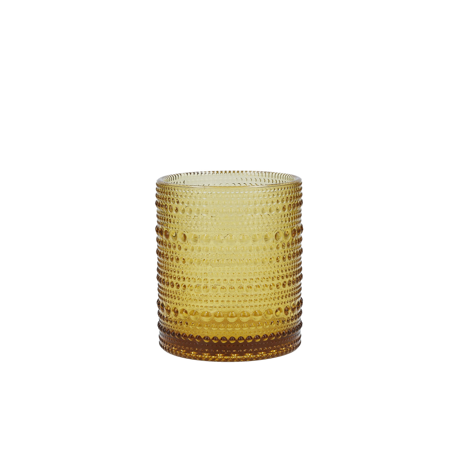 Jupiter Drinking Glass, Amber, 10 oz.