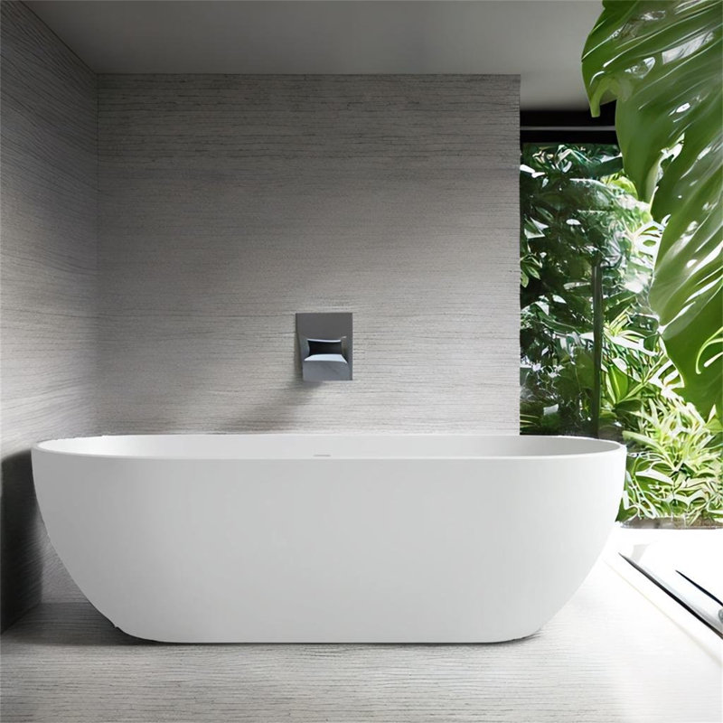 Baignoire autoportante 68,9 po x 30 po