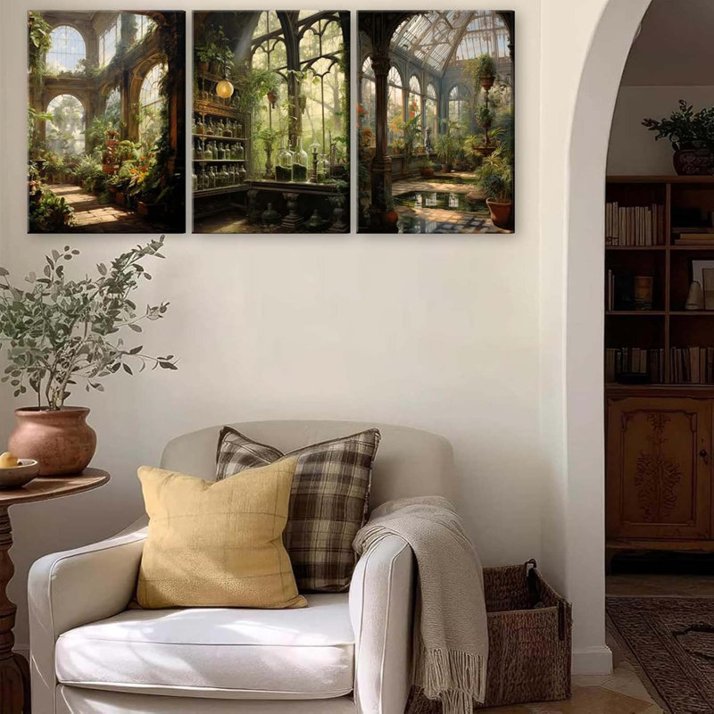 3 Piece Wrapped Canvas Wall Art