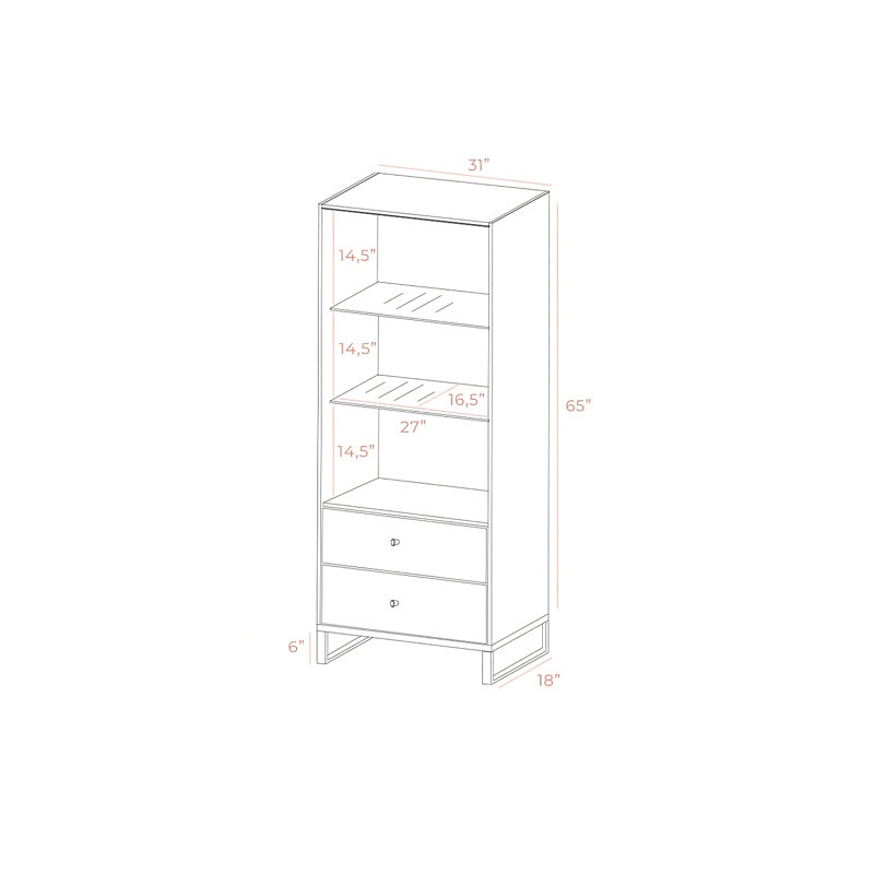 Marijne Dining Cabinet, Black