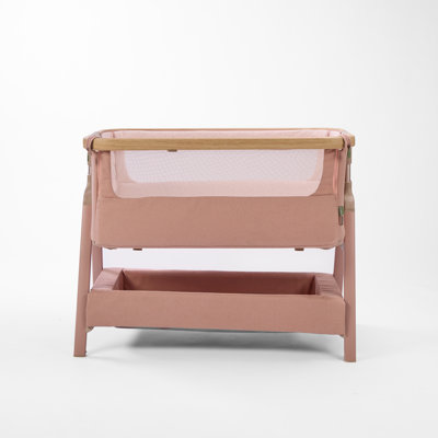 Tutti Bambini Cozee Air 2 Bedside Crib - Soft Walnut / Cocoa
