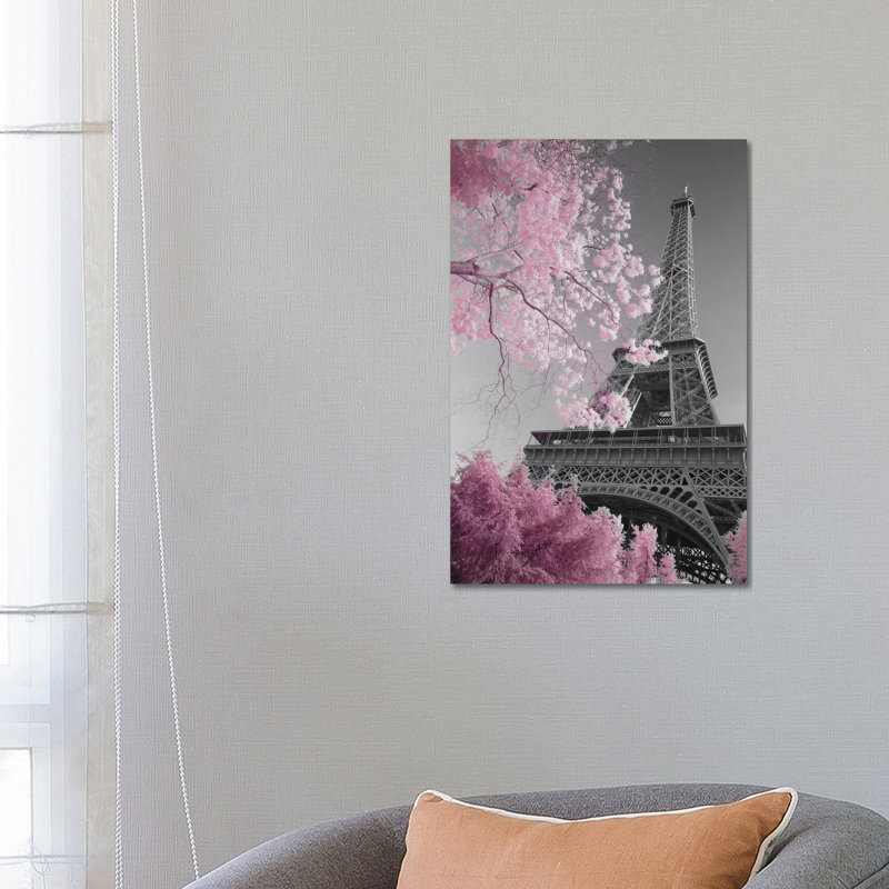 Paris Eiffel Tower XIII by David Clapp - Print on Canvas, 20.32 cm H x 30.48 cm W, No Frame