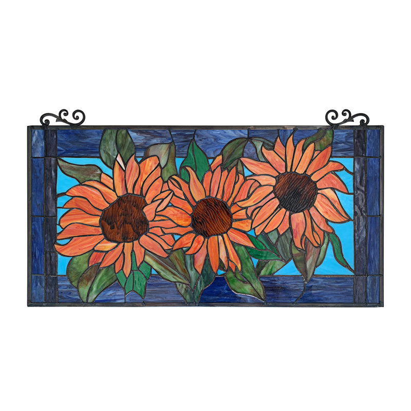 Kaul Plants & Flowers Window Panel