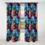 Motif cachemire Watercolor Charm I - Rideau floral - Rideau occultant floral - 1 panneau-107550523