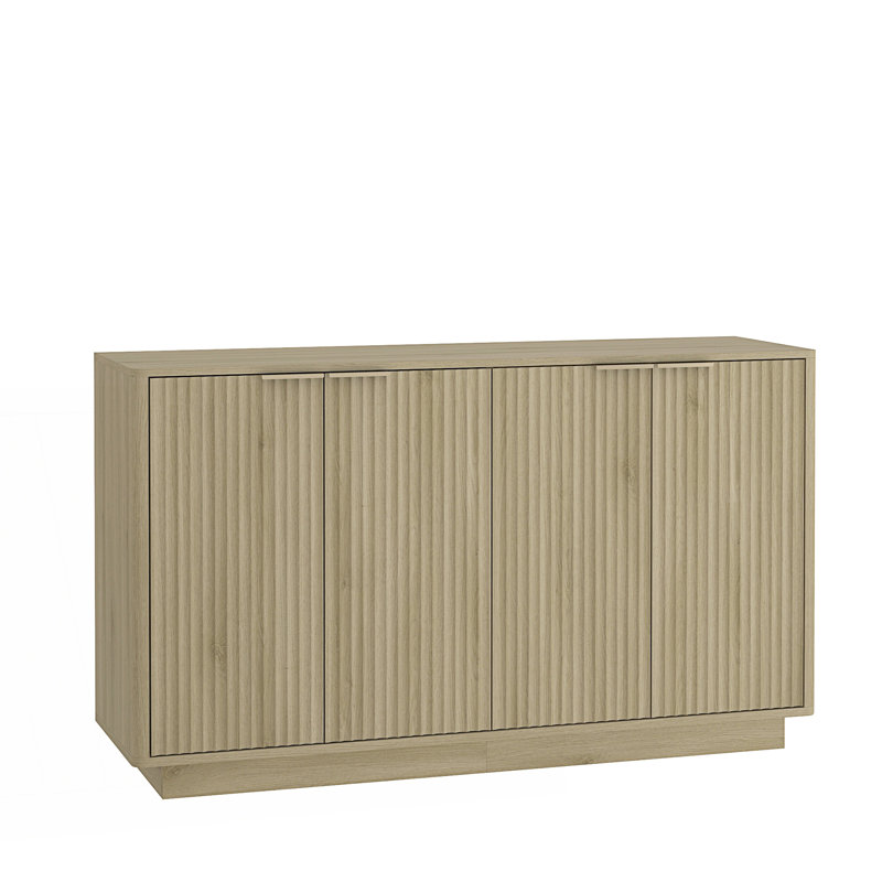 Modern Buffet Cabinet With Storage, Wood