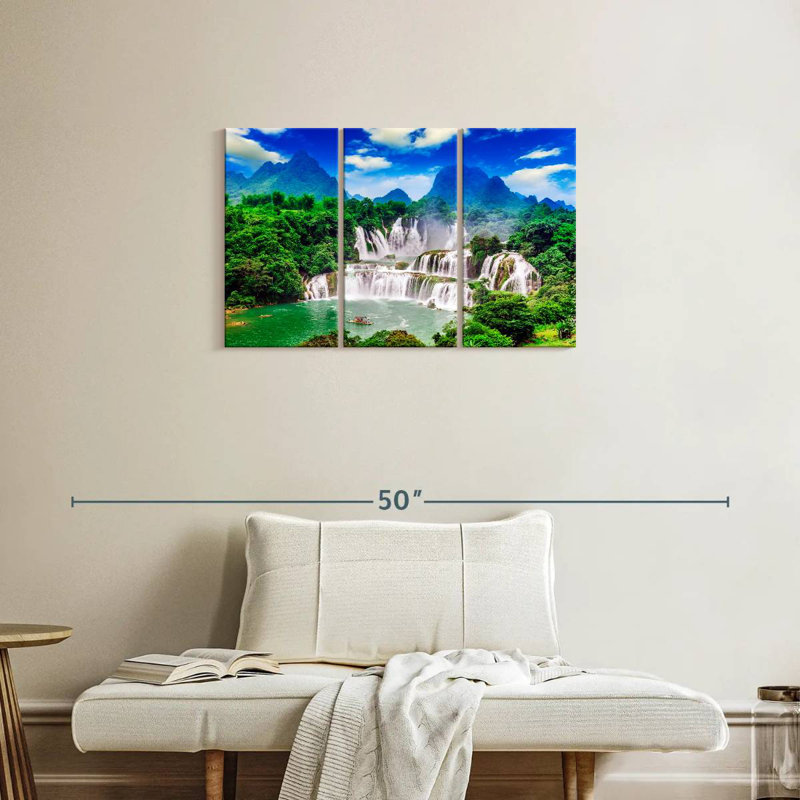 Alvord Chinese Waterfall, 20" H x 33" W