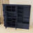 Versatile Hall Tree Combination with Storage Shelves, Hooks, Shoe Bench and Cabinet-1188616336