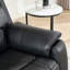 Fauteuil inclinable électrique moderne de 98 cm de large avec bande lumineuse DEL et porte-gobelet dissimulé (ensemble de 2)-1145782139