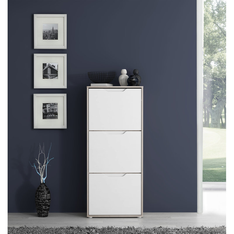 Warnick 9 Pair Shoe Storage Cabinet
