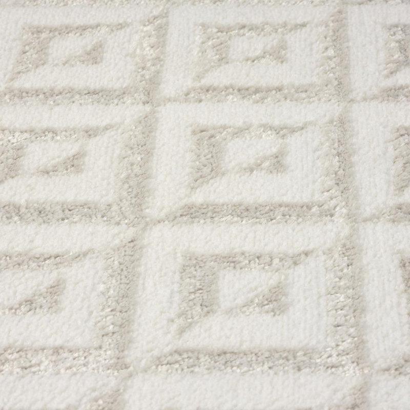 Luxe Weavers Geometric Metallic Area Rug, Rectangle 3'11" x 5'4"