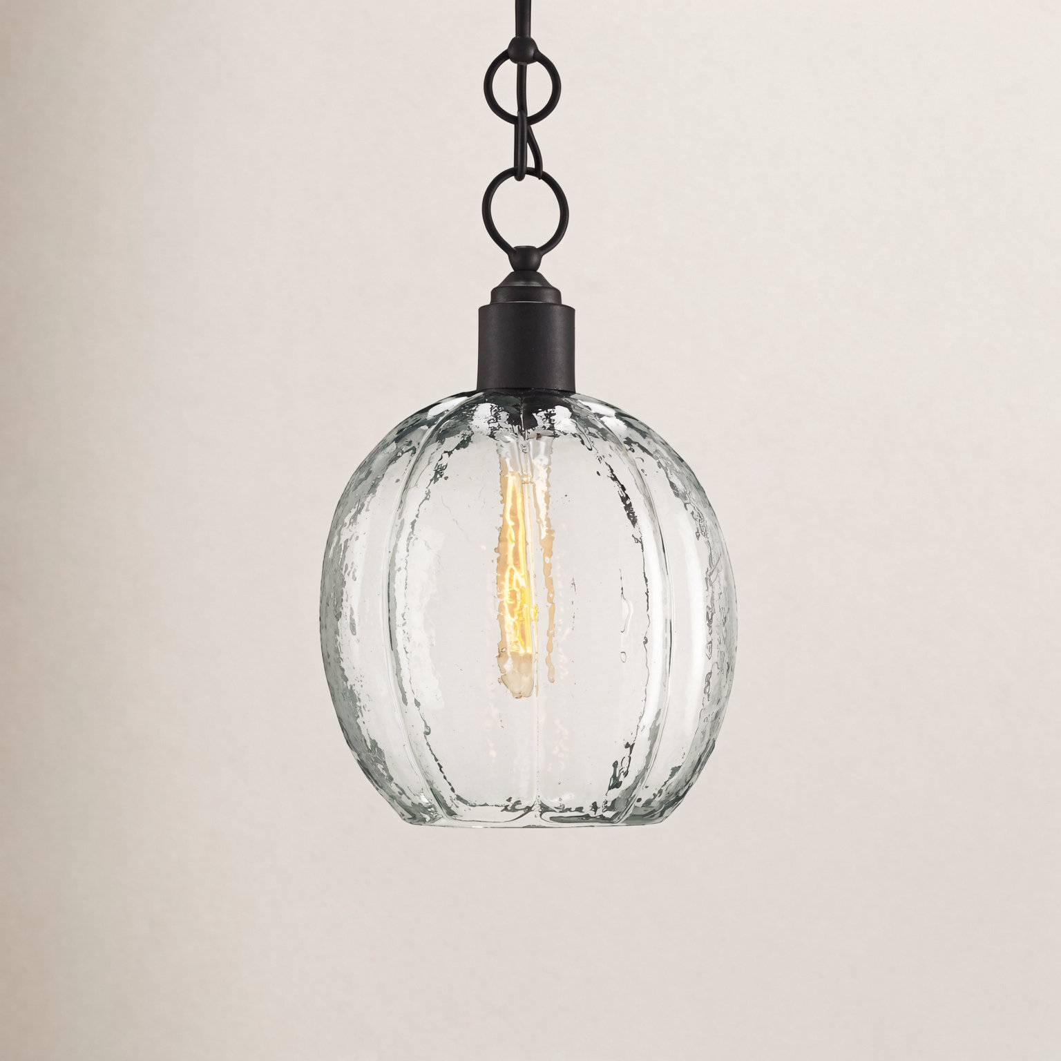 Aquaterra Single Light Glass Pendant