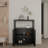 Large Capacity Bamboo Storage Cabinet