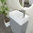 Jesara 18.6'' Single Bathroom Vanity with Ceramic Top-104960737