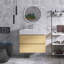 30 po Meuble-lavabo simple mural avec plateau-1372405756
