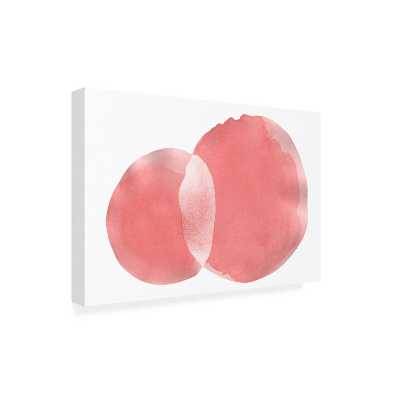Œuvre bolognaise, rose minimale, H 12 po x l 19 po