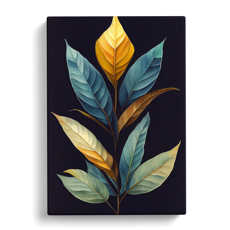 Unbelievable Leaves - Wall Art, Wrapped Canvas, 60cm H x 40cm W, No Matte