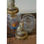 Canisters – Glass & Metal 13 Inch – Decorative Storage Set of 2