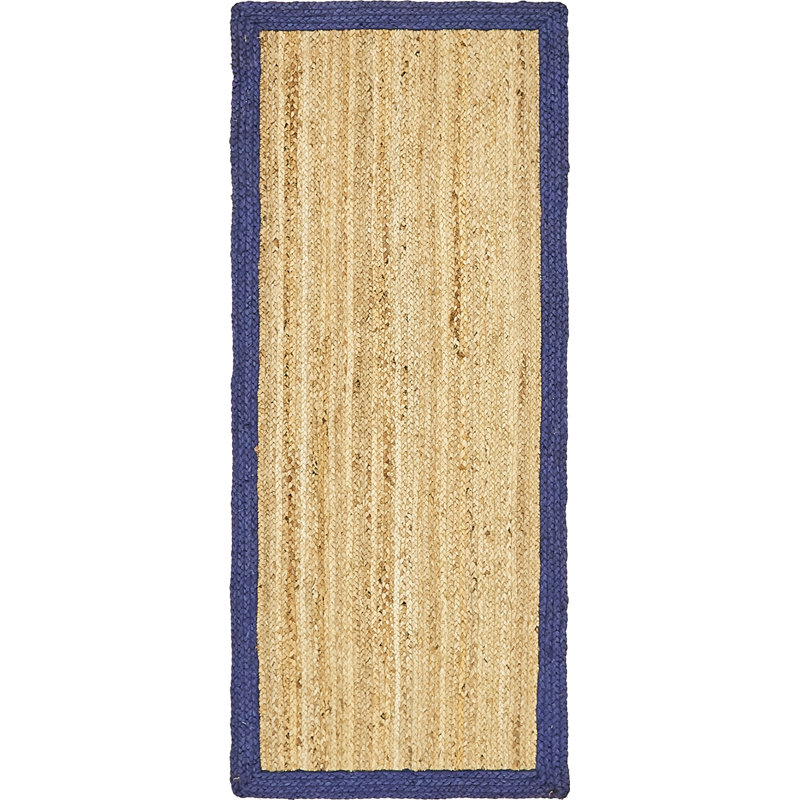 Tapis naturel en jute / sisal tressé à la main Vaghinag, Rectangle 8 pi x 10 pi