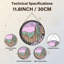 Panneau de vitrail Mountain Forest-1527500198