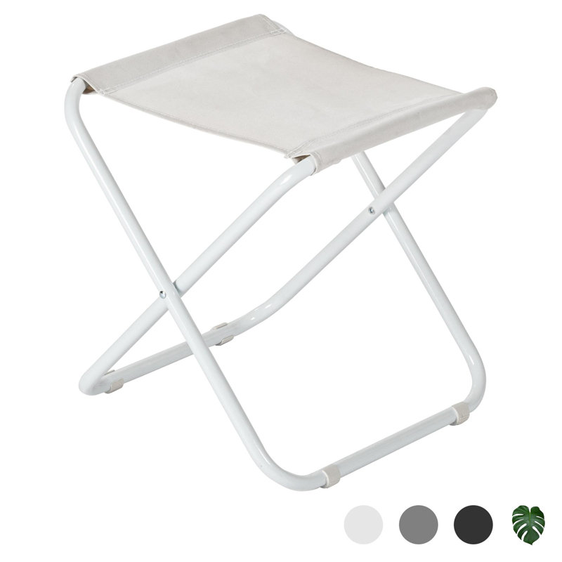 Harbour Housewares - Classic Folding Stool, White