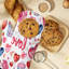 Fourre-tout texturé en coton sergé Love-Inspired