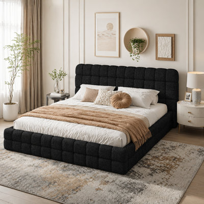 Upholstered Platform Bed