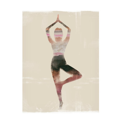 "Morning Yoga Pose I" sur toile