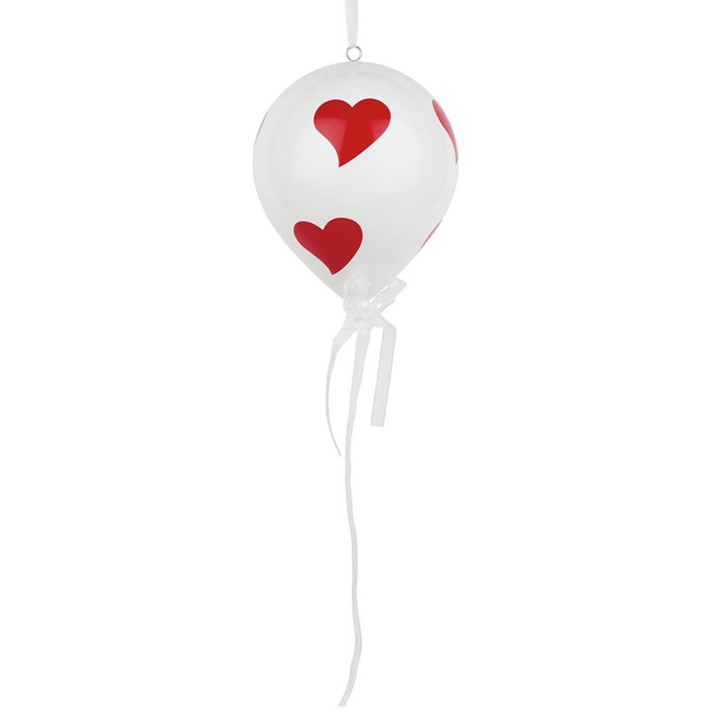 Ballon de coeurs de 8 po