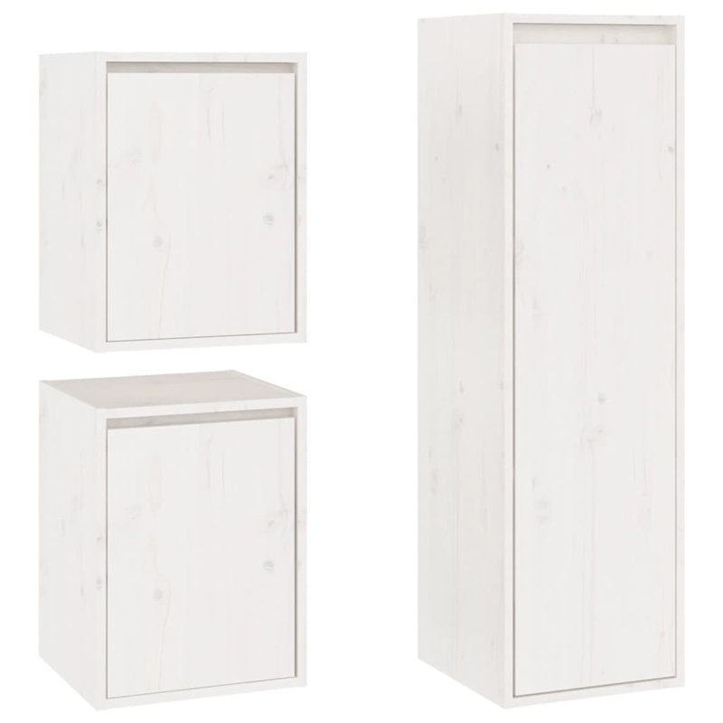 Bonavista Unfinished Entertainment Centre, White