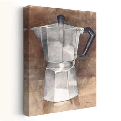 Coffee Pot Ii  Art Abstract Art Contemporary