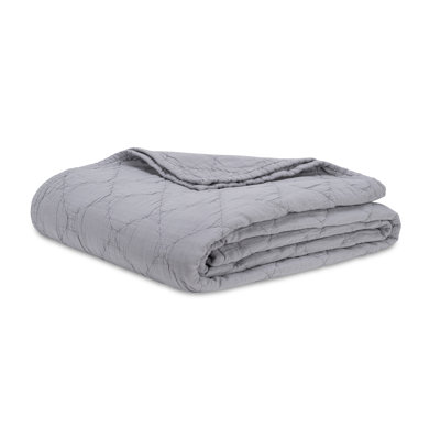 White Easton King Blanket