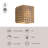 Astoria 5-in Vintage Brass dimmable LED Wall Sconce-124959563