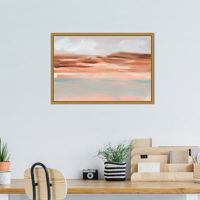 Desert Haze II by Ethan Harper Framed Canvas Wall Art Print