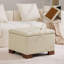 Repose-pieds de rangement carré capitonné de 23,2 po de largeur-1254757869-1248905036